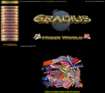 10 Years of Gradius Home World 