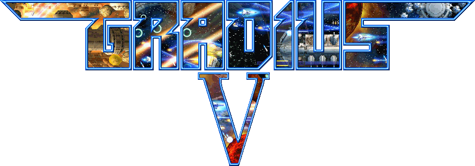 Gradius V GameStone Logo