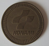 Konami Gradius Moai Coin Back