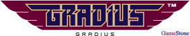 GameStone's 35th Anniversary GB Mono Gradius Font Gradius Logo