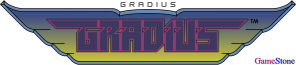 GameStone's 35th Anniversary MSX2 Gradius Font Gradius Logo