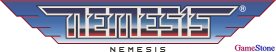 GameStone's 35th Anniversary GB Gradius Font Nemesis Logo