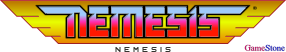 GameStone's 35th Anniversary PS2G4 Gradius Font Nemesis Logo
