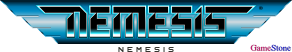 GameStone's 35th Anniversary PS2GV Gradius Font Nemesis Logo