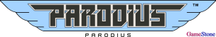 GameStone's 35th Anniversary MSX Mono Gradius Font Parodius Logo