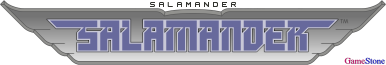 GameStone's 35th Anniversary MSX2 Mono Gradius Font Salamander Logo