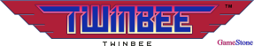 GameStone's 35th Anniversary ACG2 Gradius Font TwinBee Logo