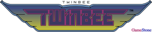 GameStone's 35th Anniversary MSX2 Gradius Font TwinBee Logo