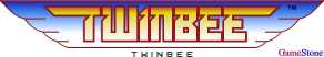 GameStone's 35th Anniversary MSX Gradius Font TwinBee Logo