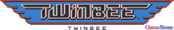 GameStone's 35th Anniversary PSGG Gradius Font TwinBee Logo