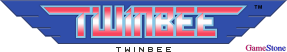 GameStone's 35th Anniversary SFCG3 Gradius Font TwinBee Logo