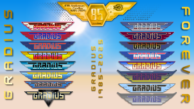 GameStone 40th Anniversary of Gradius Beach