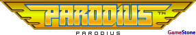 GameStone's 40th Anniversary GOC Gradius Font Parodius Logo