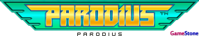 GameStone's 40th Anniversary GOC Gradius Font Parodius Logo