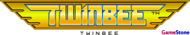 GameStone's 40th Anniversary GOC Gradius Font TwinBee Logo