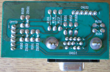 Toshiba PCB-D SUB Connector Board Bottom