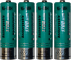 Uniross AA Ni-MH 1700 mAh Rechargeable Batteries.