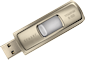 Sandisc 8 Gigabyte Cruzer Titanium Pen Drive