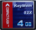 Keymem 4GB Compact Flash Memory Card.