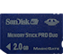 Sandisc 2GB Memory Stick Pro Duo.