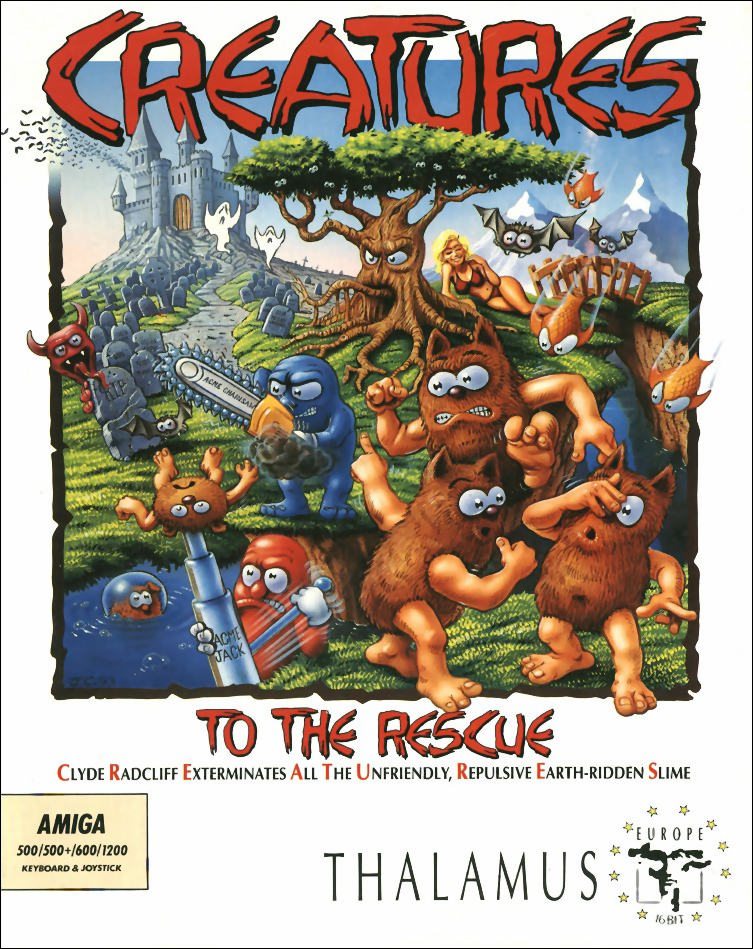 Creatures Amiga Box Front