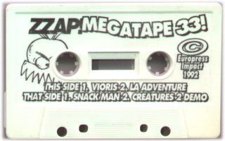 Zzap64 Megatape 33 Tape